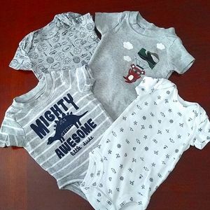 Adorable Newborn Boys multi-pack Onesies